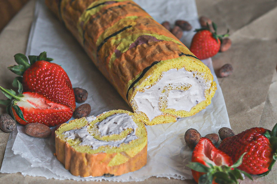 Habos piskótatekercs: a kedvencem!