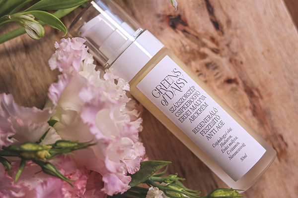 GREENS OF DAISY Százszorszép csipkebogyó - erdei mályva arckrém 