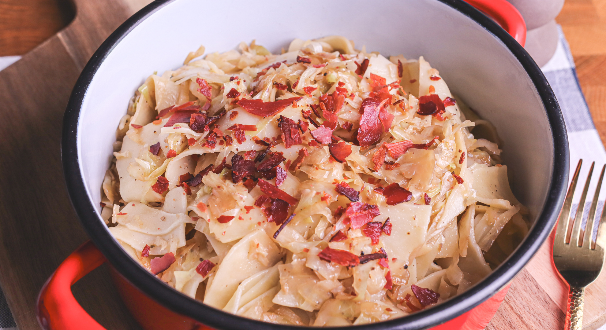 Káposztás tészta ahogy én készítem 