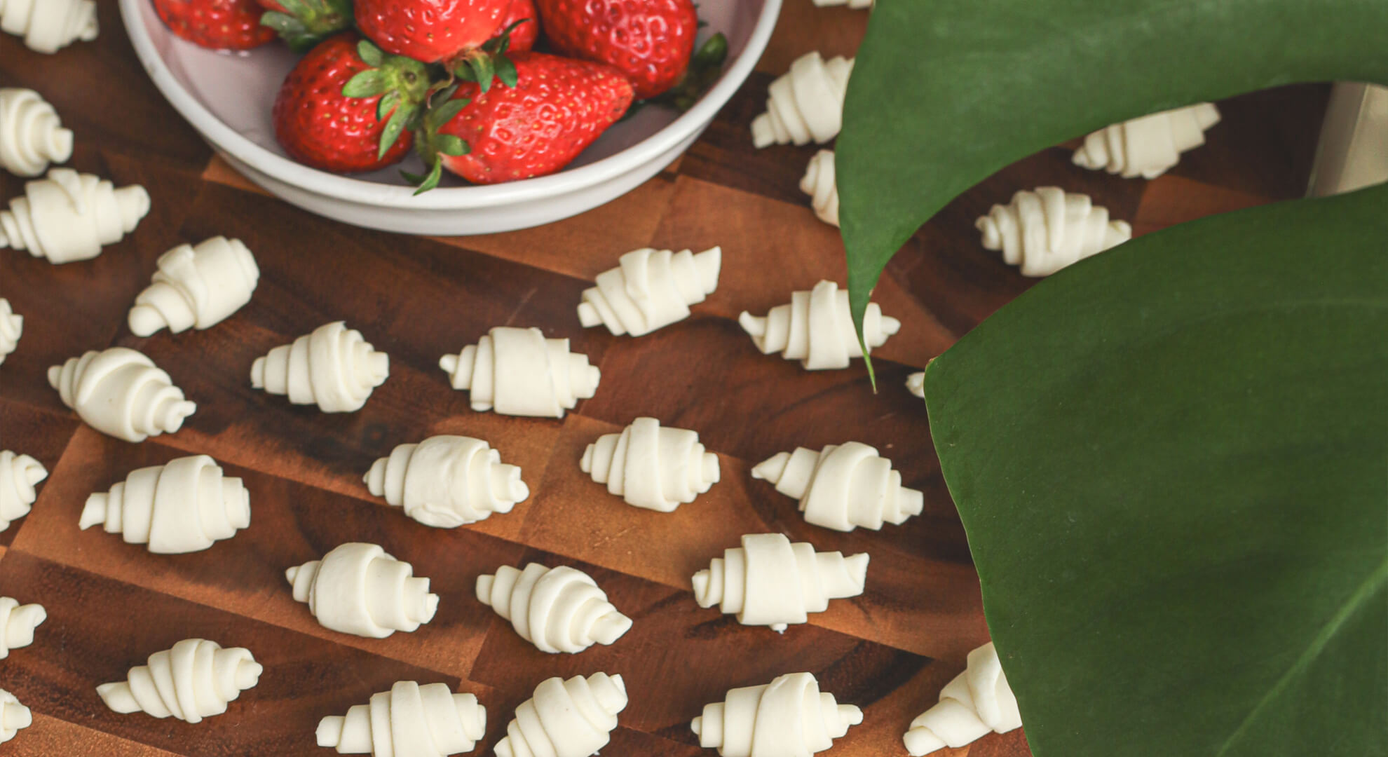 mini croissant recept