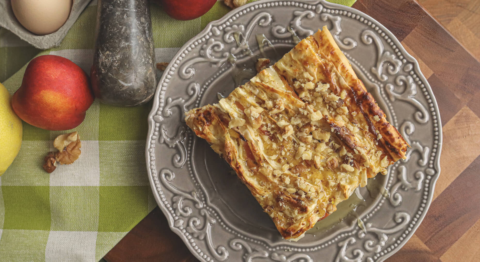 Nektarin rétes recept