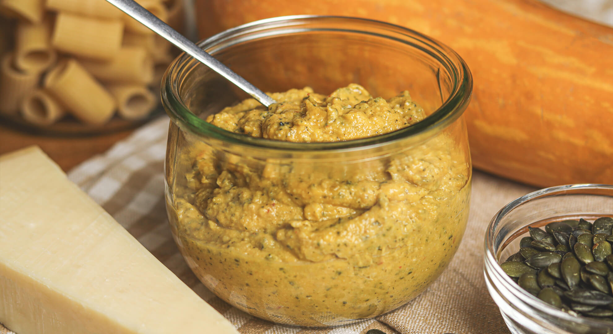 Sütőtökös pesto recept