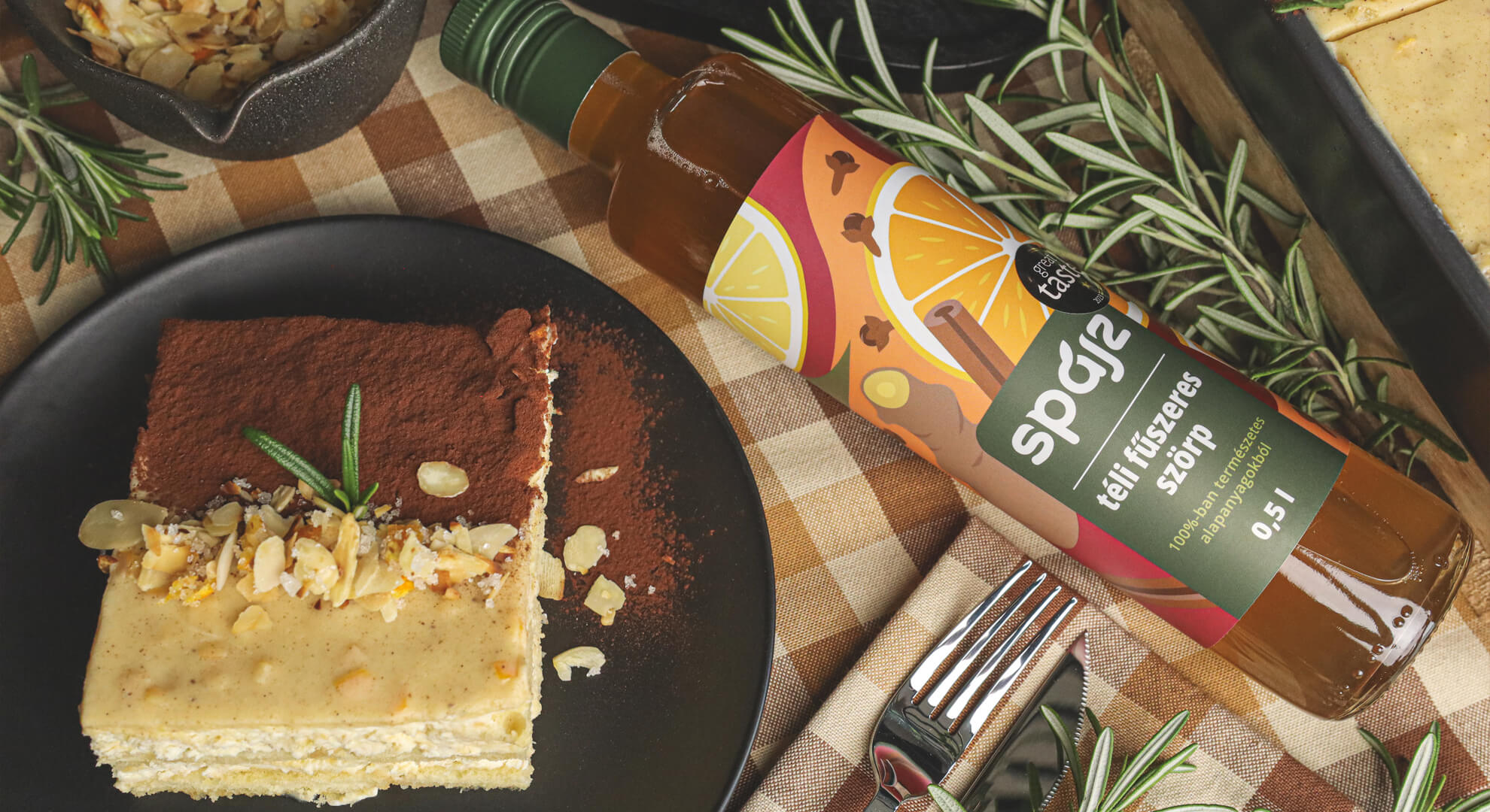 Spájz téli fűszeres szörp