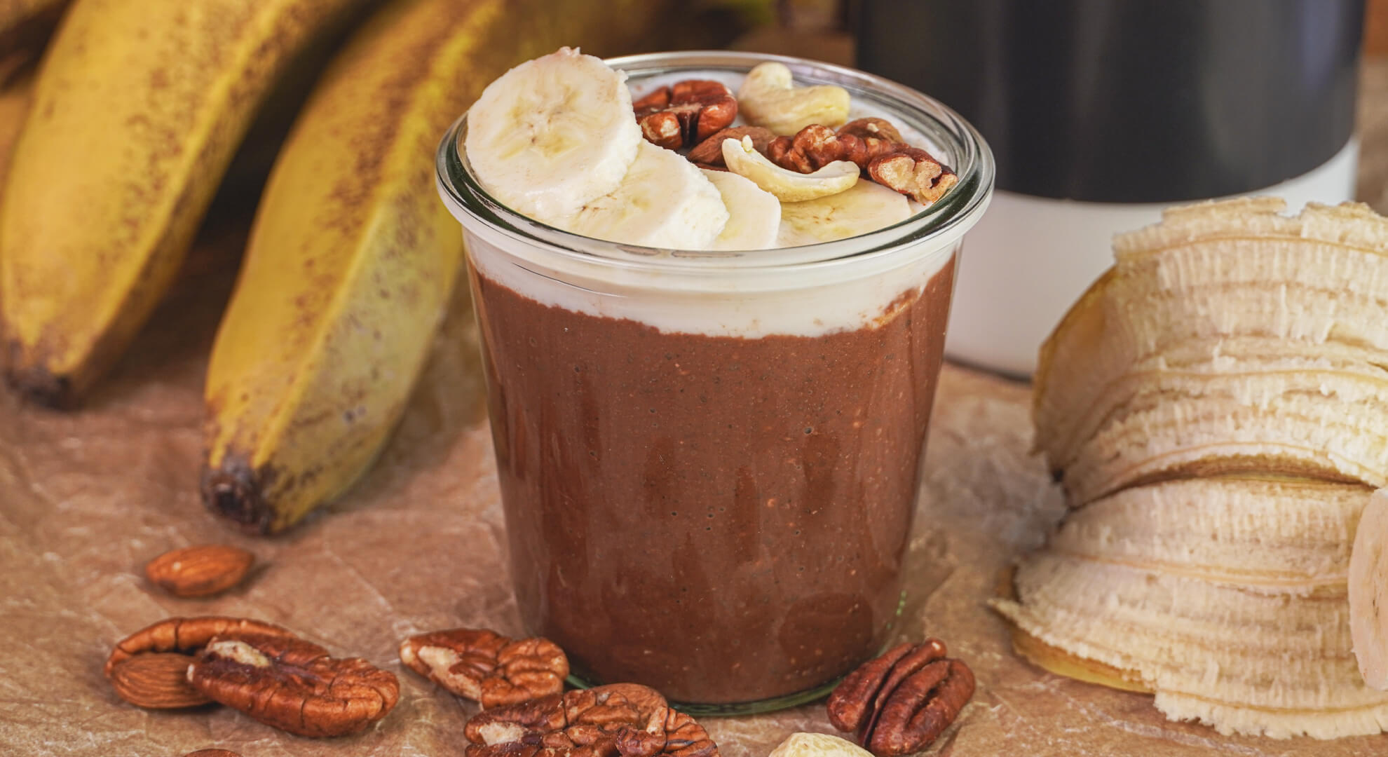 Kókuszos-kakaós chia puding recept