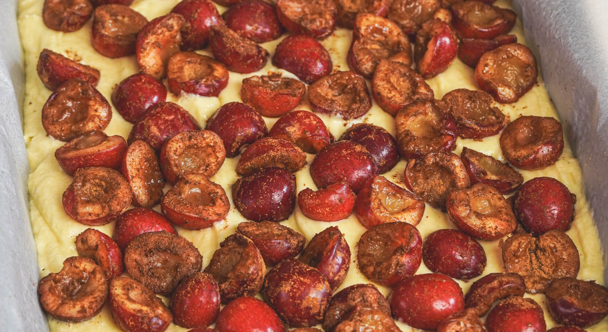 Cseresznyés piskóta recept