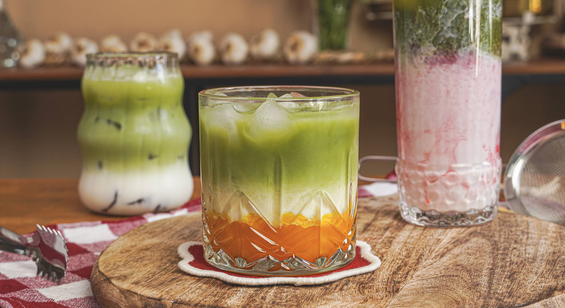 Így készítsd el az Epres matcha latte receptet!