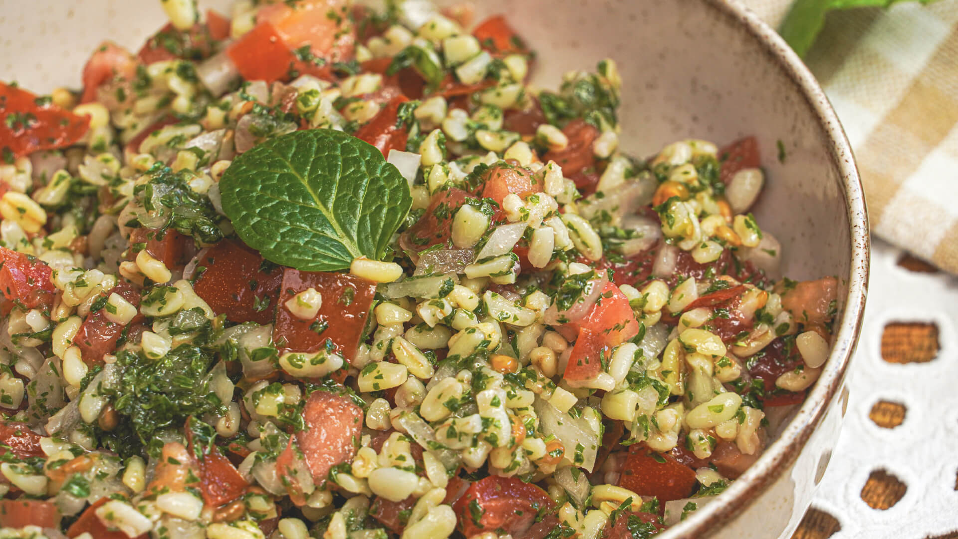 Tabbouleh saláta recept