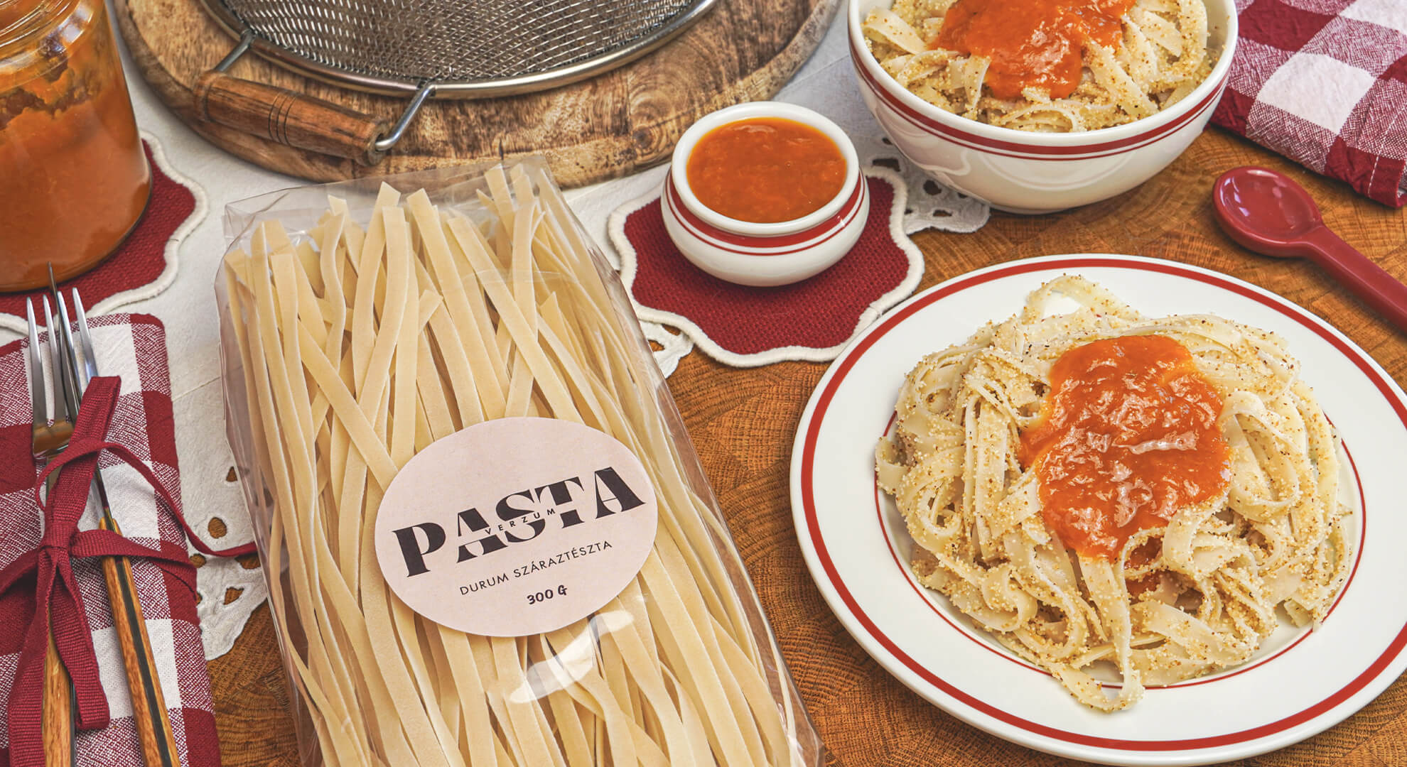 KovászShop PastaVerzum tagliatelle