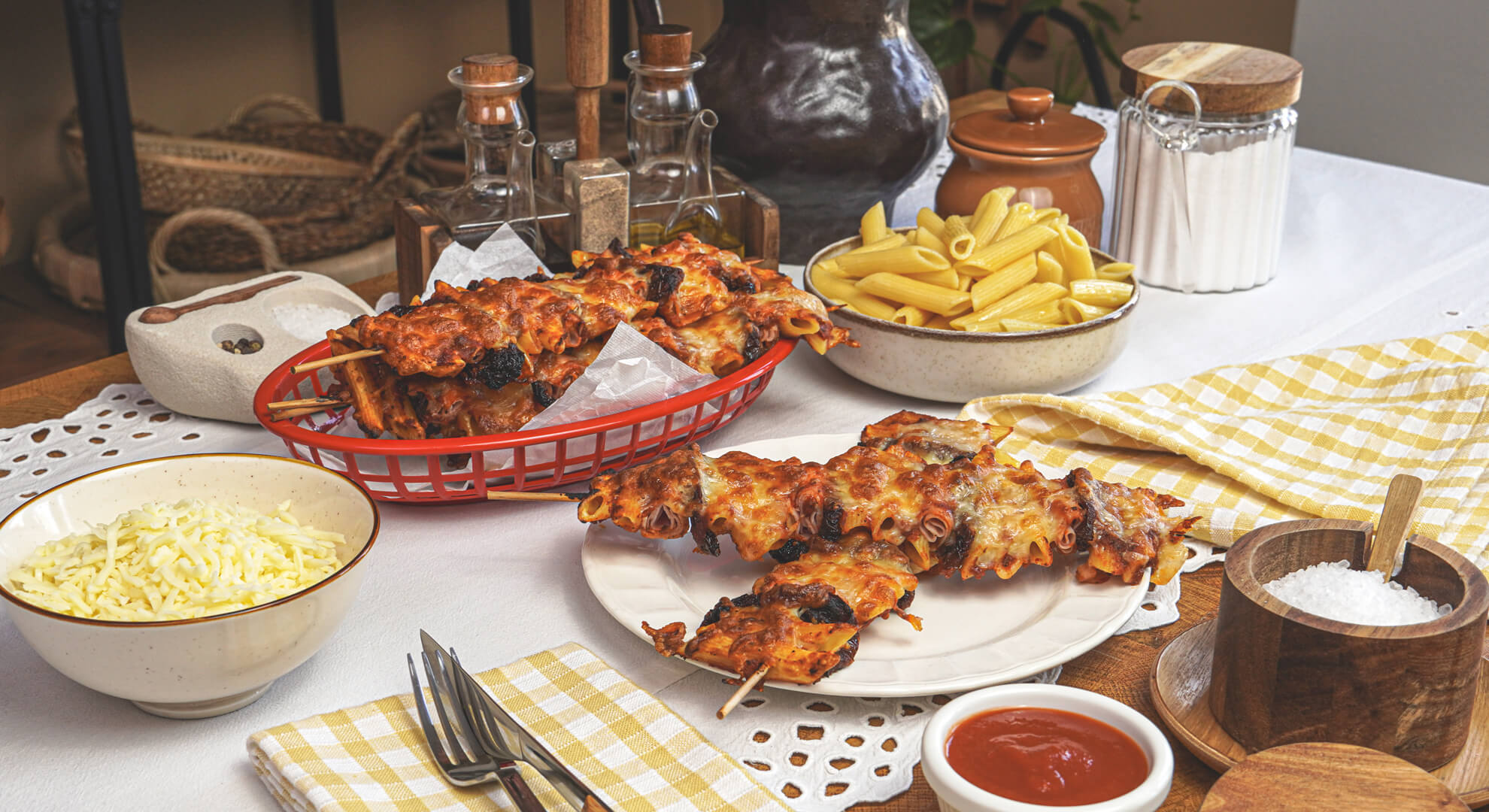 Így készítsd el a Pizzás tésztanyárs receptet!