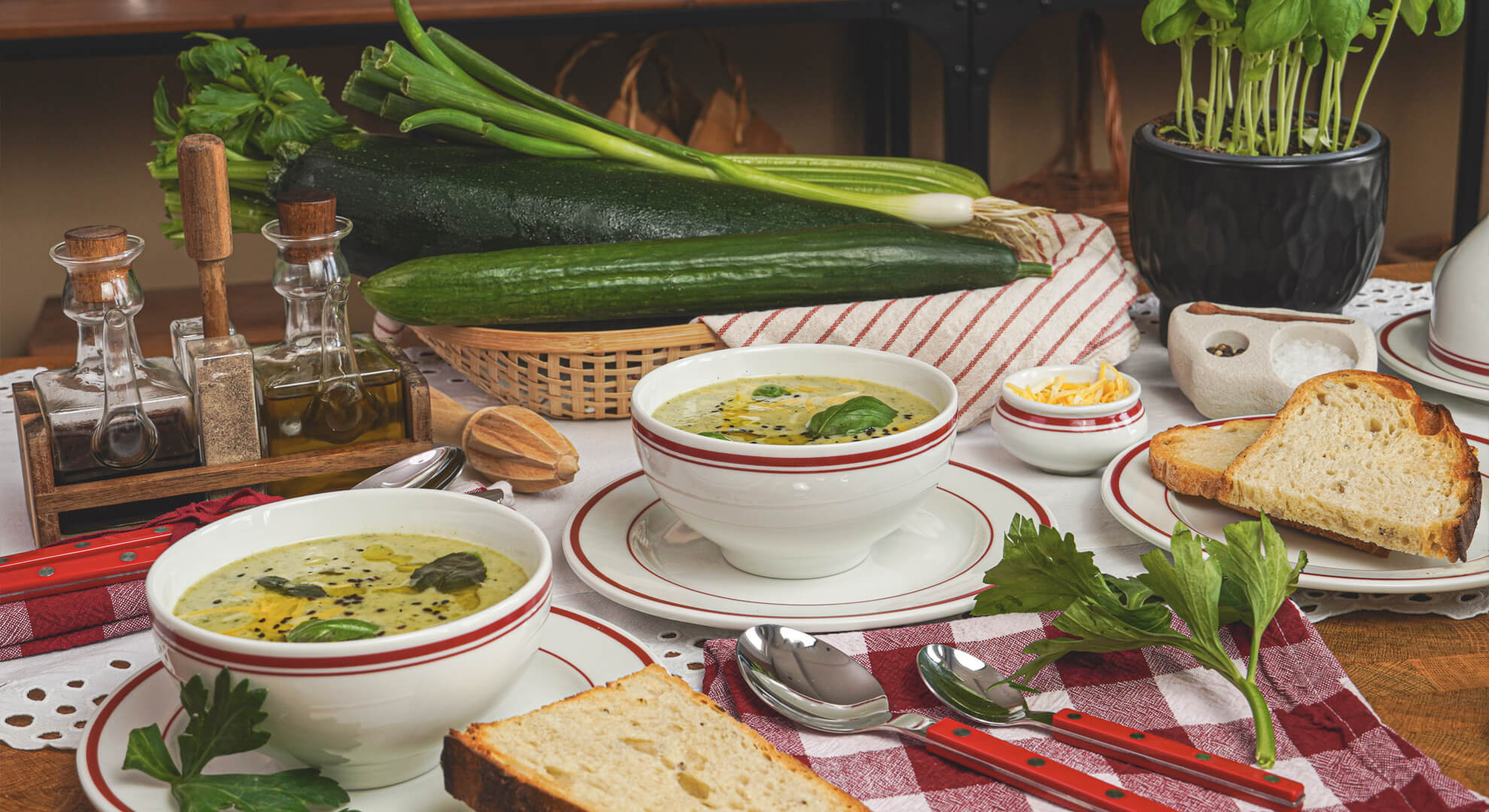 Green goddess krémleves recept