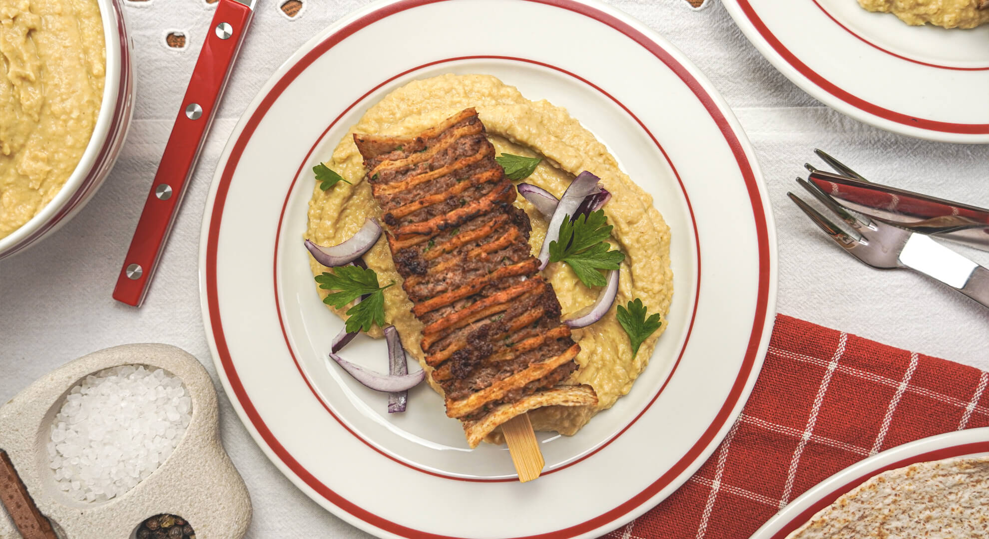 Tortilla kebab
