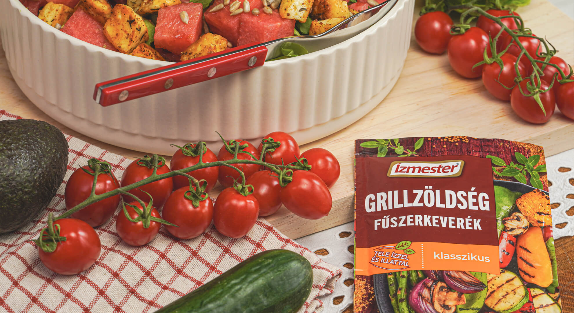Ízmester Grillzöldség fűszerkeverék