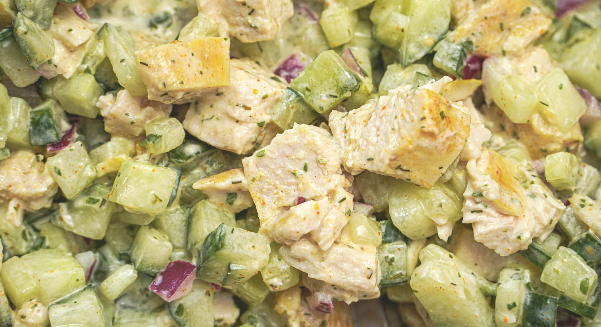 Tzatziki csirkesaláta recept