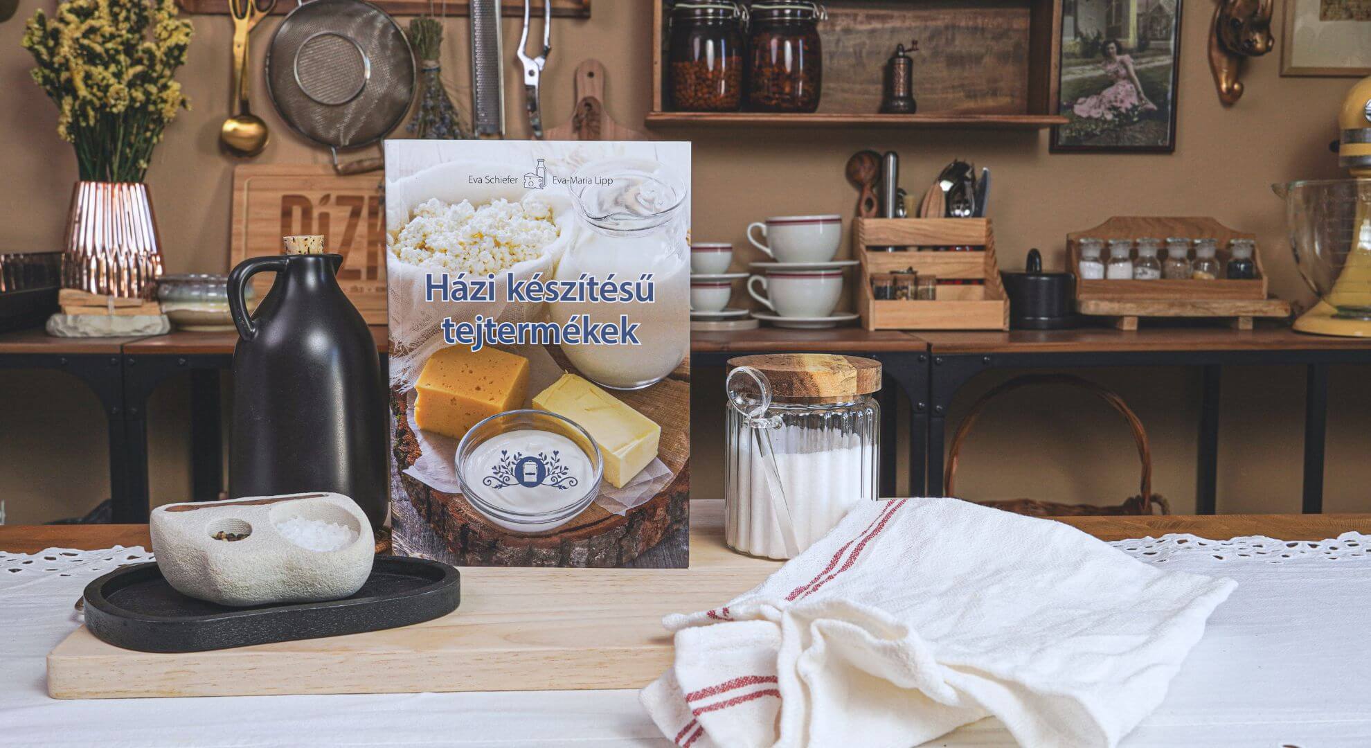 Eva Schiefer, Eva Maria LippHázi készítésű tejtermékek