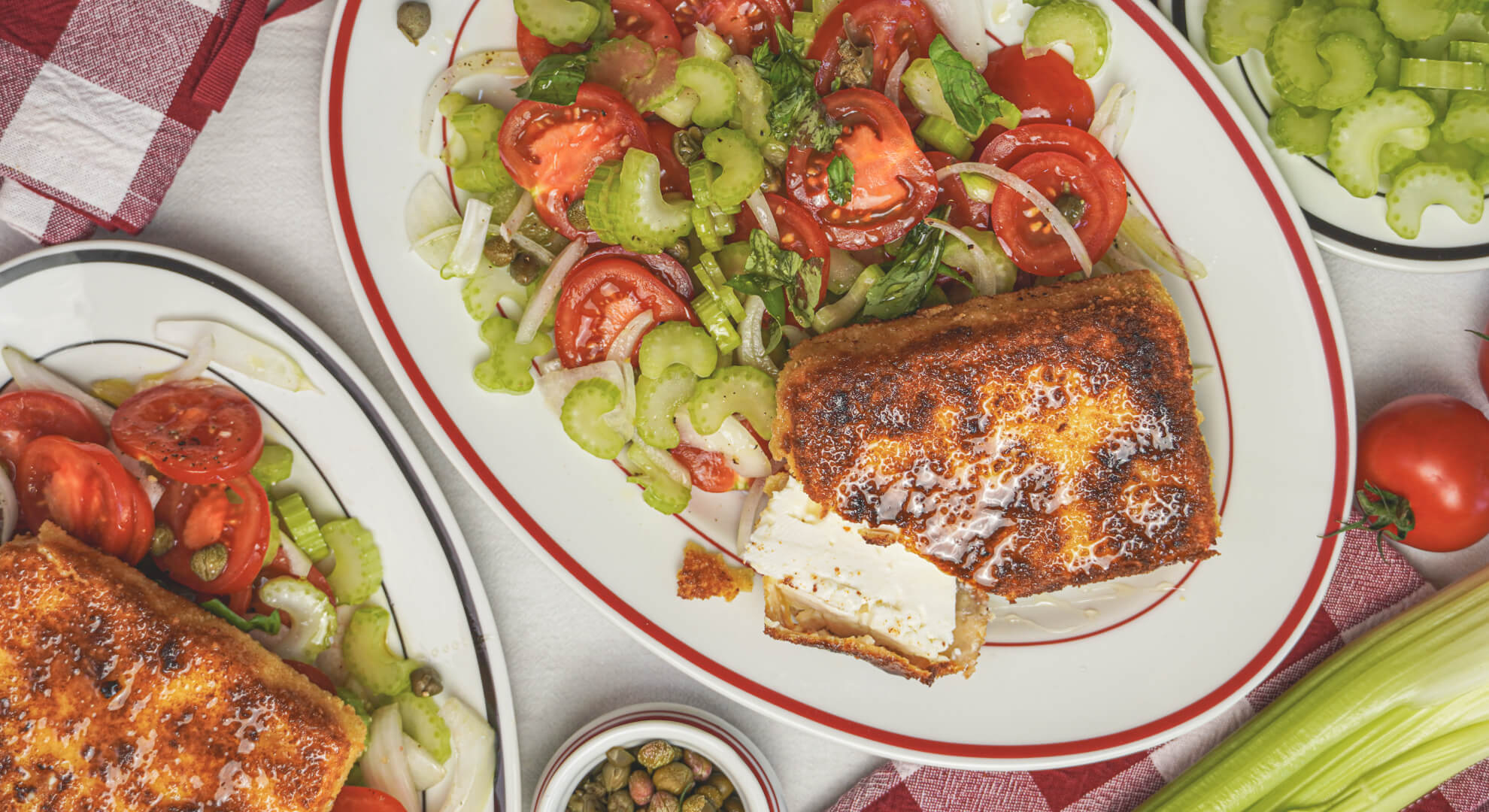 Így készítsd el a Mézes sült feta saláta recept!